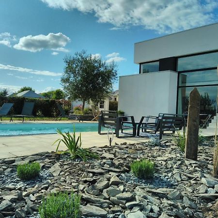 Maison/Villa Avec Piscine Privee Gite Brain D'Eau La Chapelle-de-Brain エクステリア 写真