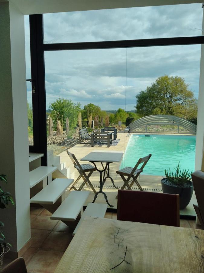 Maison/Villa Avec Piscine Privee Gite Brain D'Eau La Chapelle-de-Brain エクステリア 写真